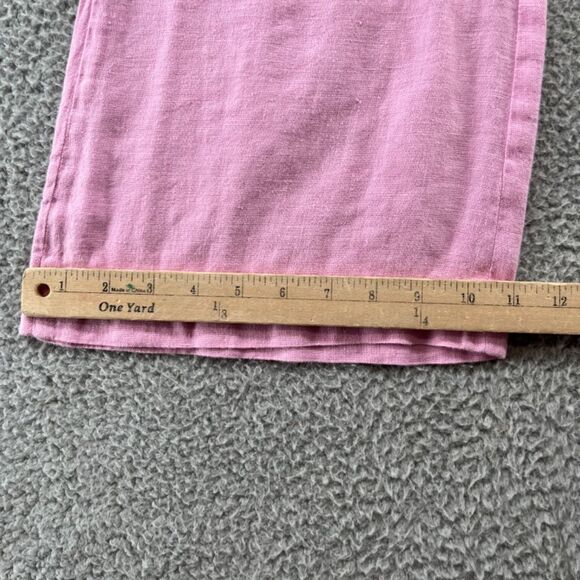 Nanushka Beata Pant Linen Pink Revolve Size Large - Picture 11 of 14